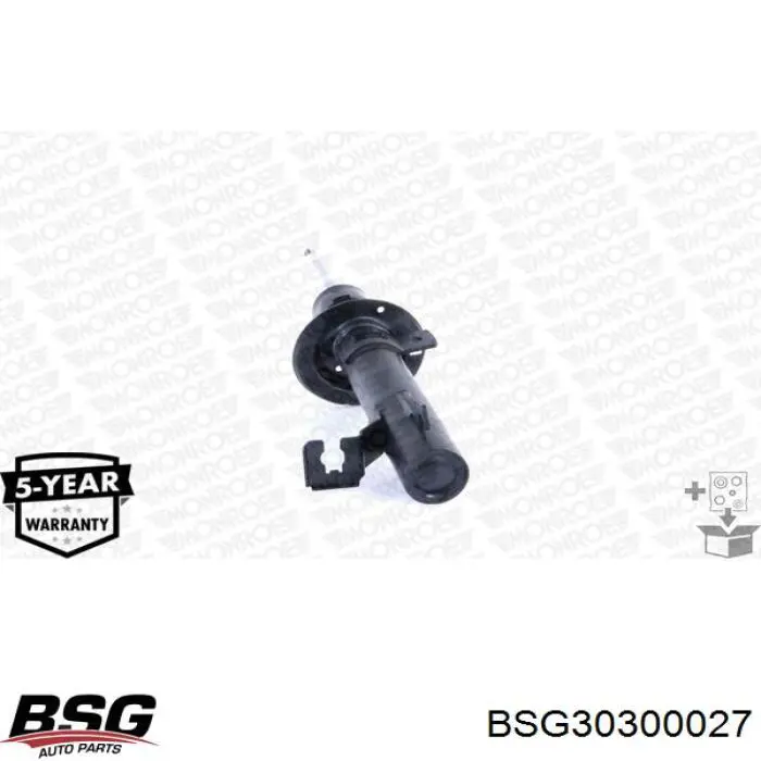 Купити BSG30300027 BSG Амортизатор передній, правий