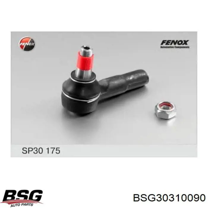 Накінечник рульової тяги, зовнішній BSG BSG30310090