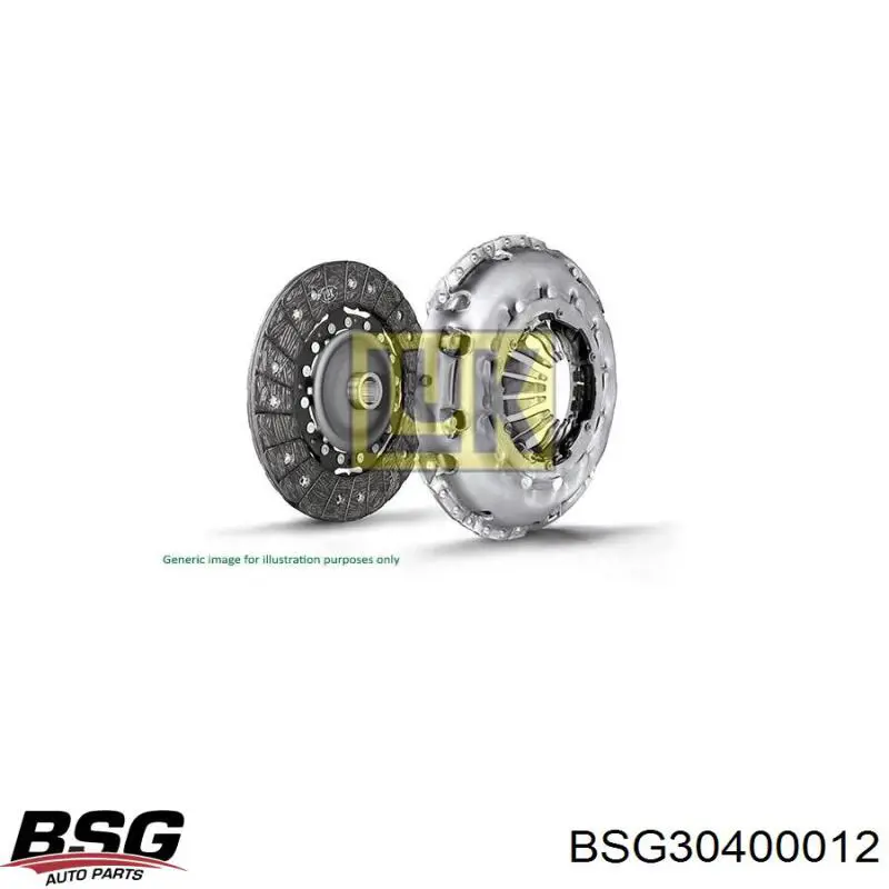BSG30400012 BSG комплект зчеплення (3 частини)