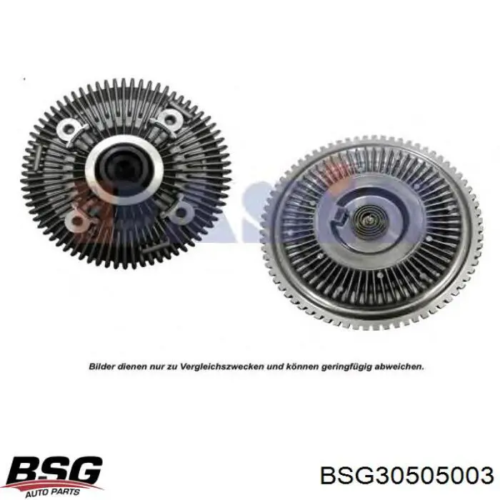 BSG30505003 BSG вискомуфта, вязкостная муфта вентилятора охолодження