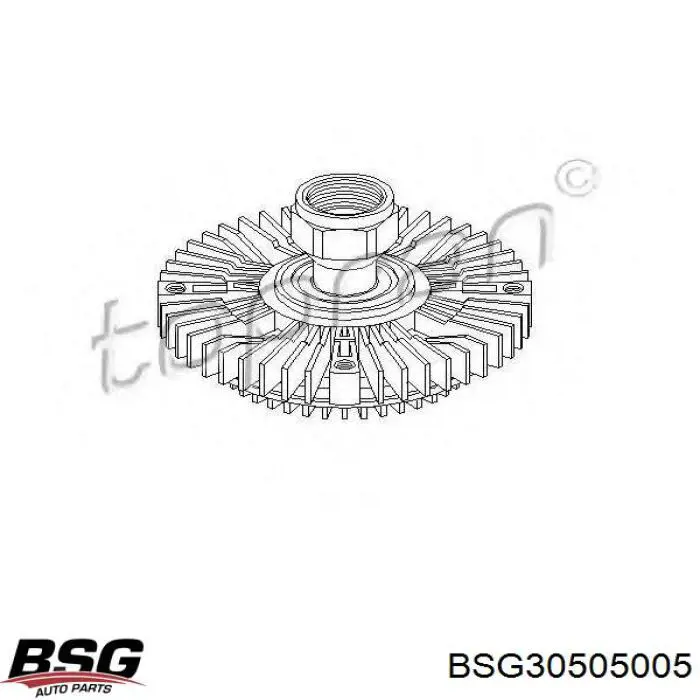 В'язкова муфта вентилятора Ford 2C118C607BA ціна, від 43.55 USD