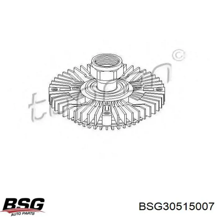 Вискомуфта вентилятора BSG30515007 BSG