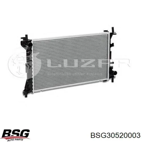 Радіатор основний BSG BSG30520003 ціна, від 63.93 USD