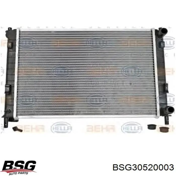 Радіатор основний Ford 4484464 ціна, від 69.88 USD
