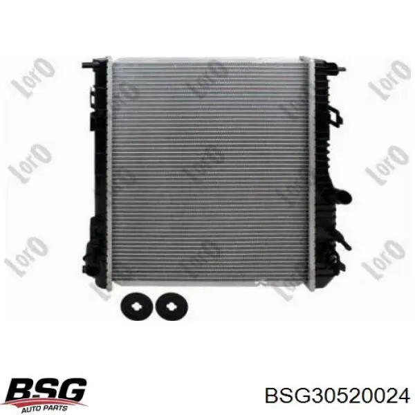 BSG30520024 BSG радіатор охолодження двигуна