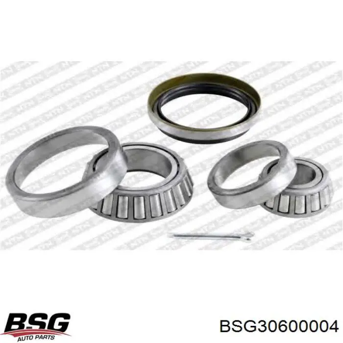Комплект підшипник маточини передньої BSG BSG30600004 ціна, від 11.59 USD