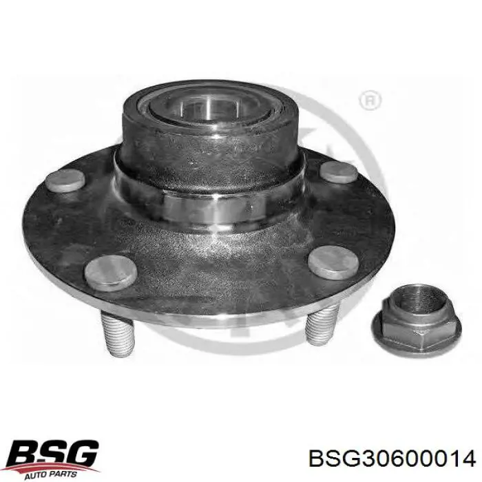 Маточини задніх коліс BSG BSG30600014 ціна, від 69.80 USD