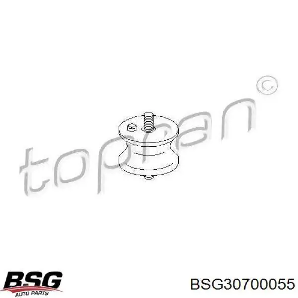 BSG30700055 BSG подушка трансмісії (опора коробки передач)