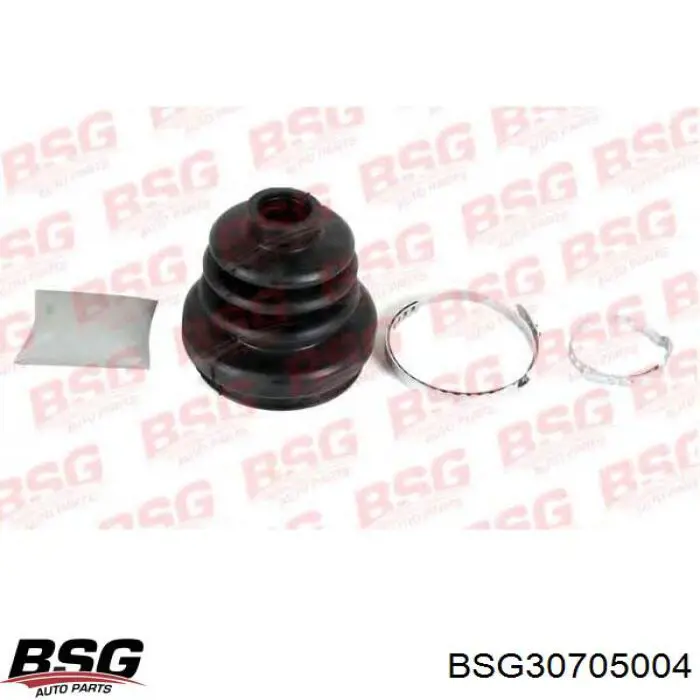 Пильник шарніра кутових швидкостей зовнішній передній BSG BSG30705004 ціна, від 11.38 USD