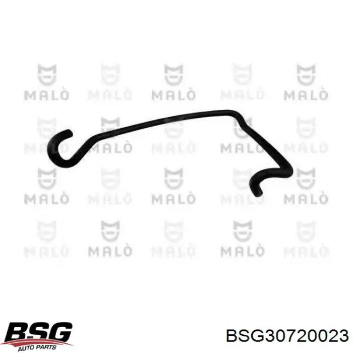 Купити BSG30720023 BSG Шланг радіатора опалювача/пічки, подача