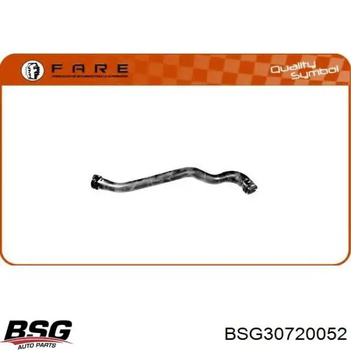 Купити BSG30720052 BSG Шланг/патрубок радіатора охолодження, верхній