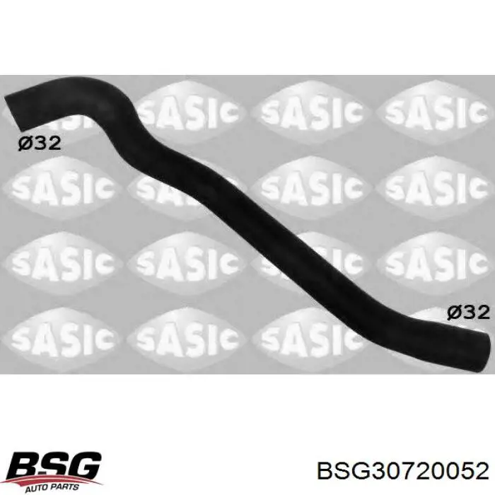 BSG30720052 BSG Патрубок системи охолодження