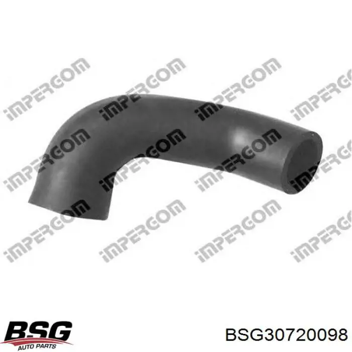BSG30720098 BSG шланг/патрубок интеркуллера, верхній правий