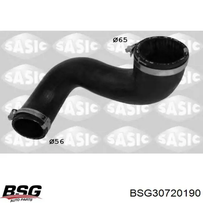 BSG30720190 BSG Шланг/патрубок интеркуллера