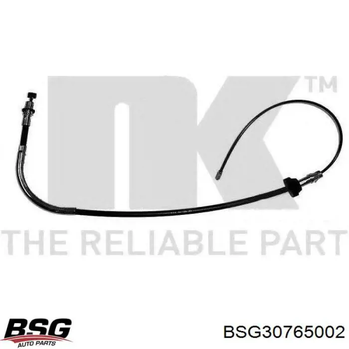 Купити BSG30765002 BSG Трос ручного гальма передній