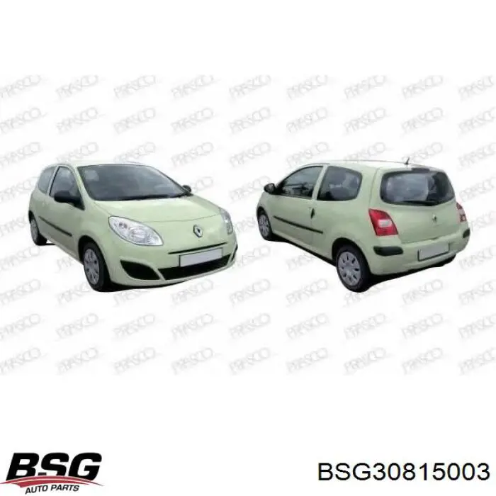 Купити BSG30815003 BSG Фара протитуманна, ліва=права