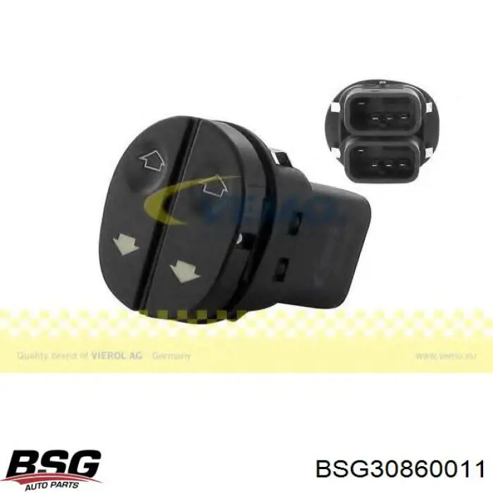 98FG14529BC Ford Кнопки переднього лівого склопід'ємника