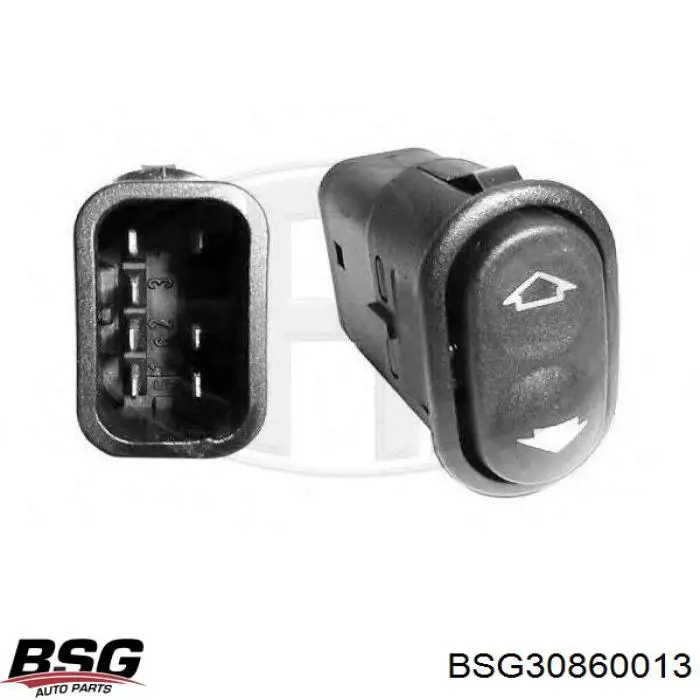 BSG30860013 BSG кнопка вмикання двигуна склопідіймача центральної консолі