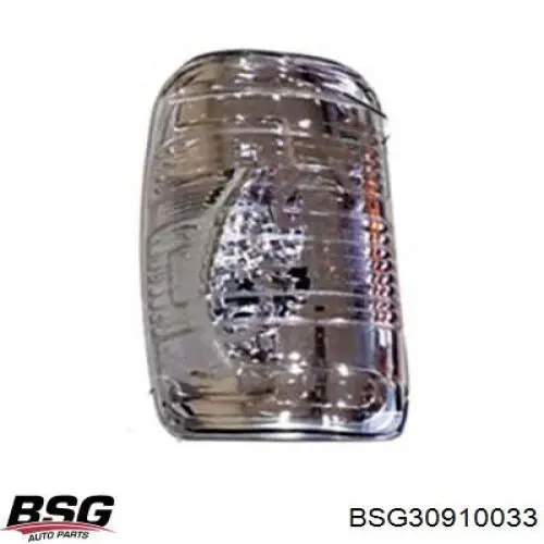 Купити BSG30910033 BSG Дзеркальний елемент правого дзеркала заднього виду