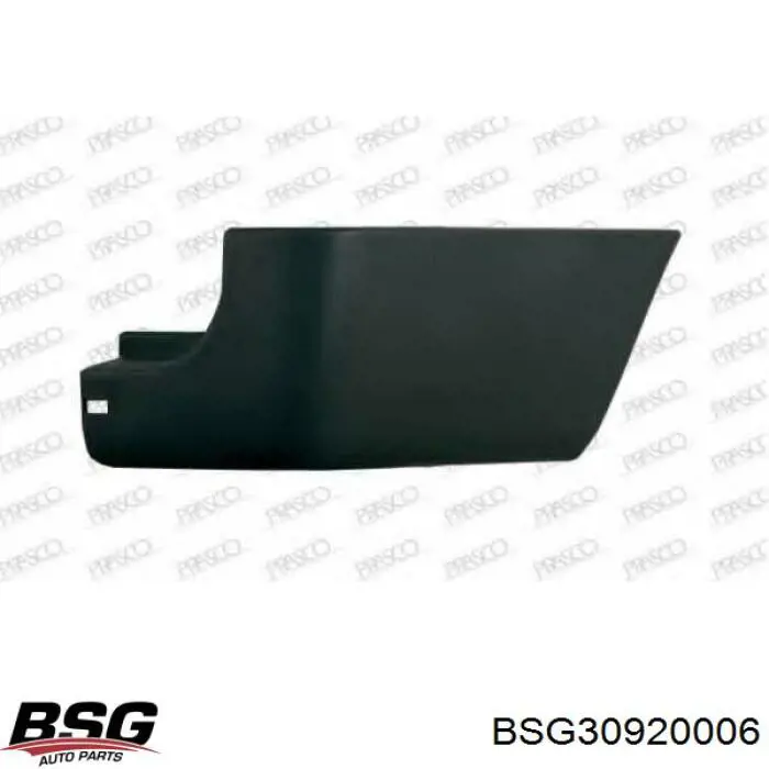 Купити BSG30920006 BSG Бампер задній, ліва частина