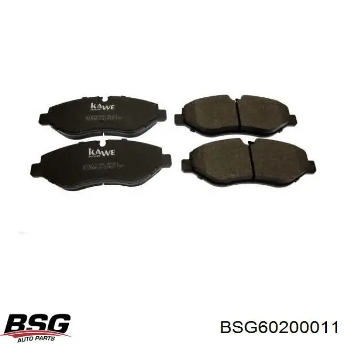 Гальмівні колодки BSG BSG60200011 ціна, від 30.55 USD