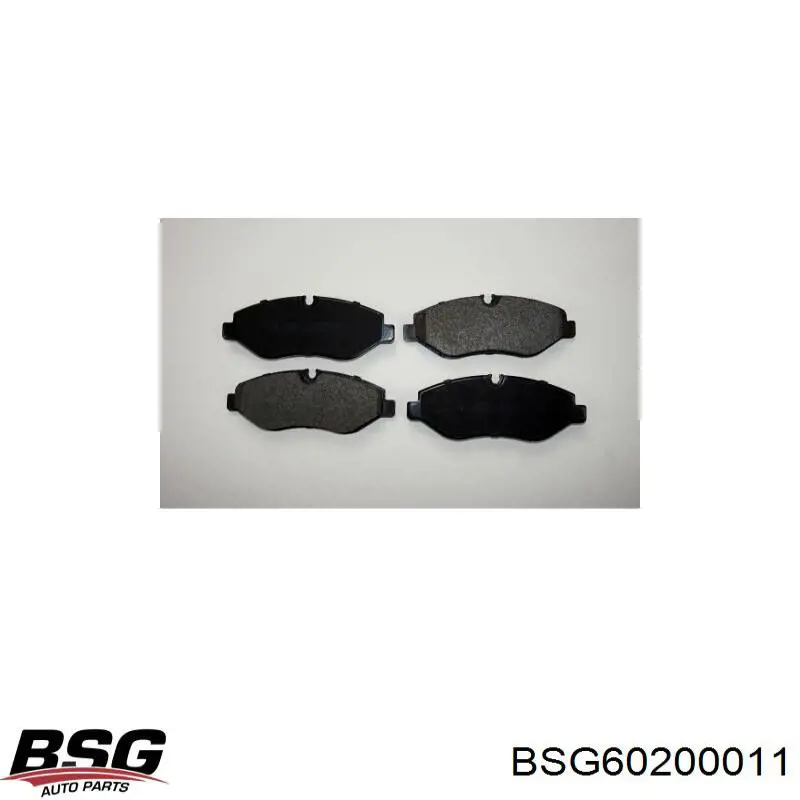 BSG60200011 BSG Передні гальмівні колодки