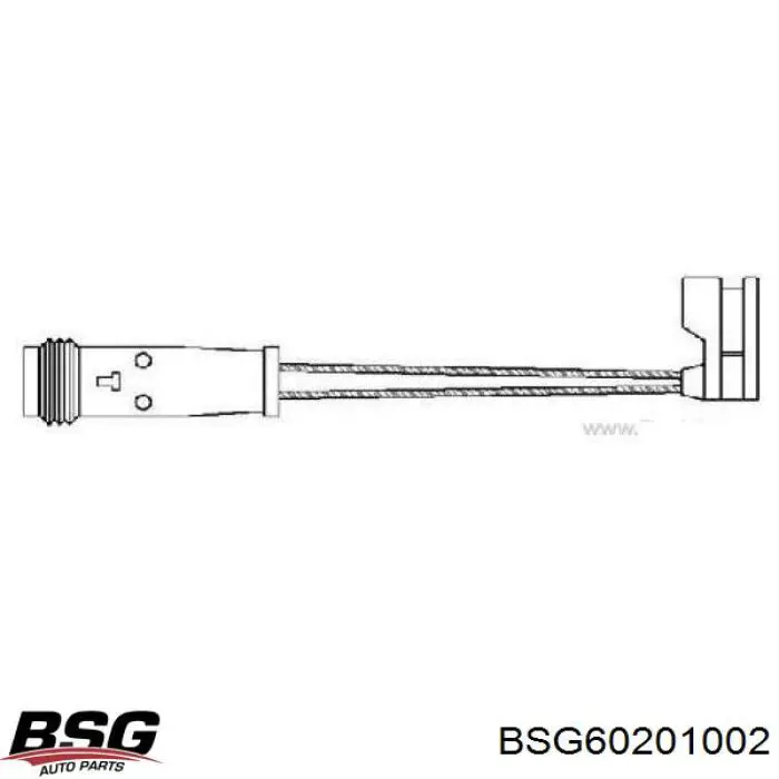 Датчик зносу гальмівних колодок, передній BSG60201002 BSG