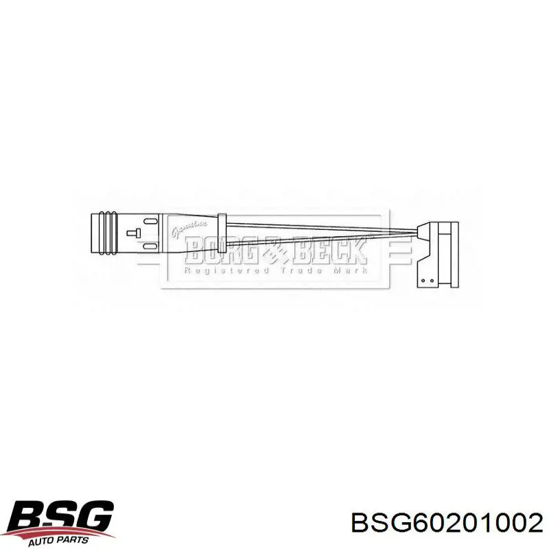Сенсор зносу BSG BSG60201002