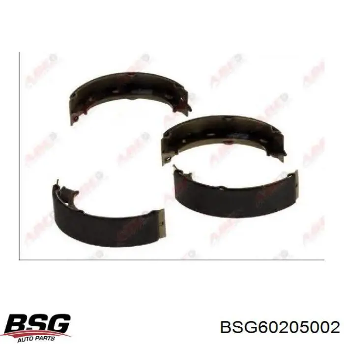 Колодки ручника / стоянкового гальма BSG BSG60205002 ціна, від 16.98 USD