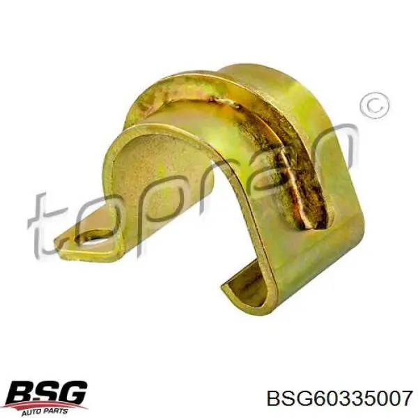 Купити 60335007 BSG Хомут кріплення втулки стабілізатора, заднього