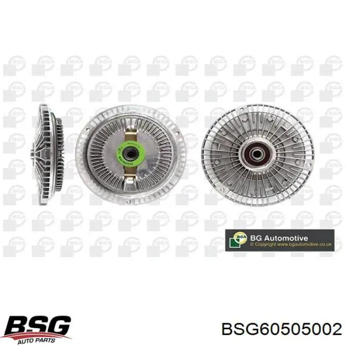 BSG60505002 BSG вискомуфта, вязкостная муфта вентилятора охолодження