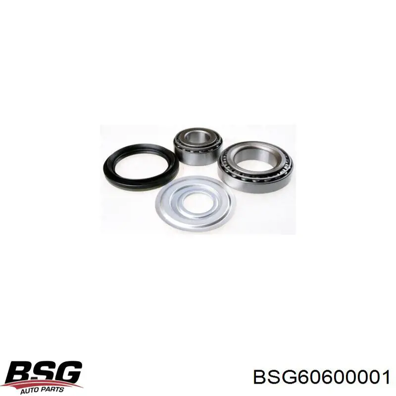 Комплект підшипник маточини передньої BSG BSG60600001 ціна, від 12.43 USD