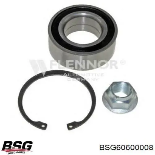 Купити BSG60600008 BSG Підшипник маточини передньої/задньої