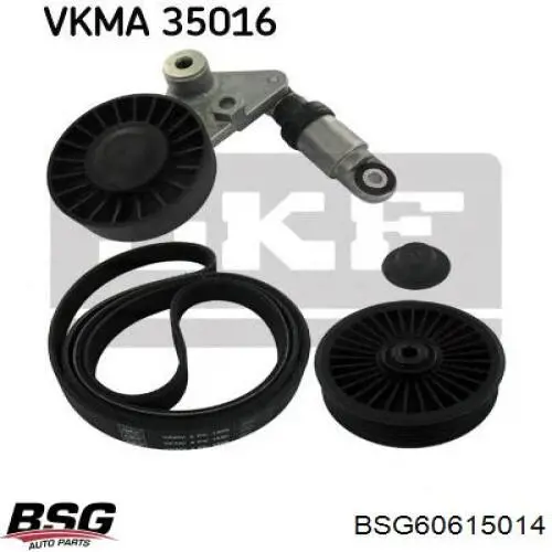 Купити BSG60615014 BSG Ролик приводного ременя, паразитний