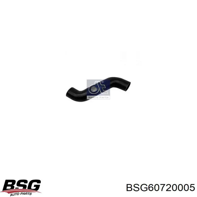 Шланг/патрубок радіатора охолодження, верхній BSG BSG60720005 ціна, від 7.27 USD