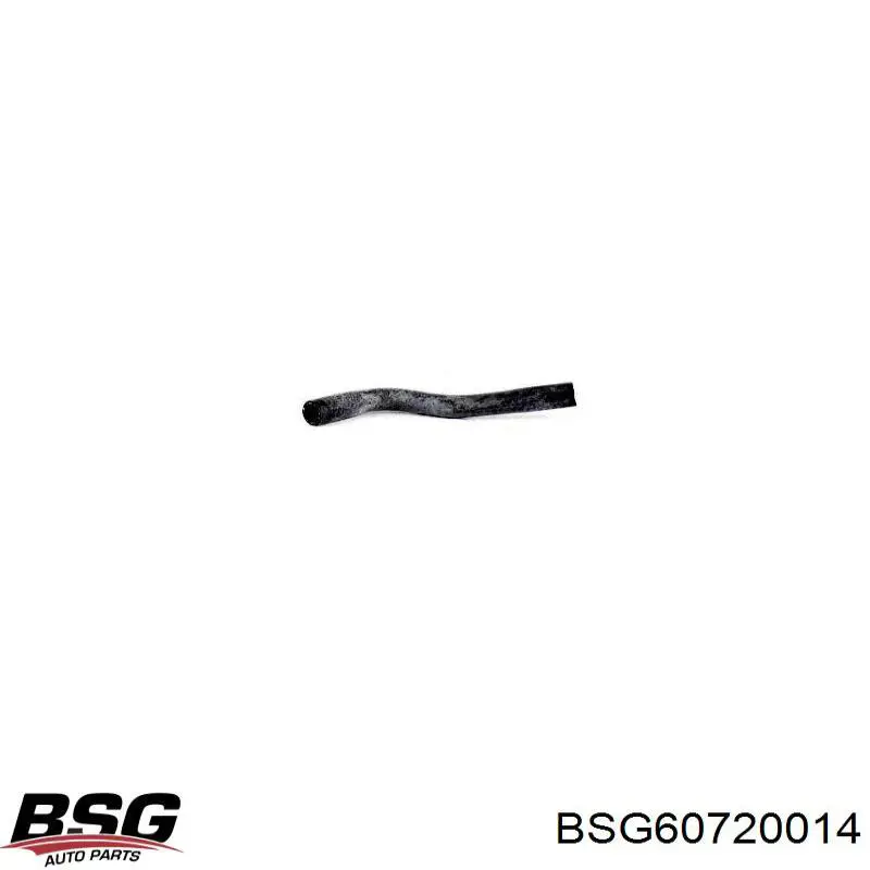 Шланг/патрубок радіатора охолодження, верхній BSG60720014 BSG