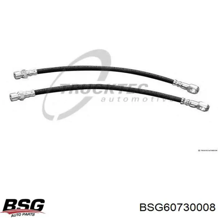 Шланг гальмівний передній Brembo T50002