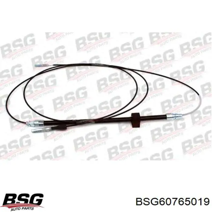 Трос стоянкового гальма задній правий BSG 60765019 ціна, від 11.93 USD