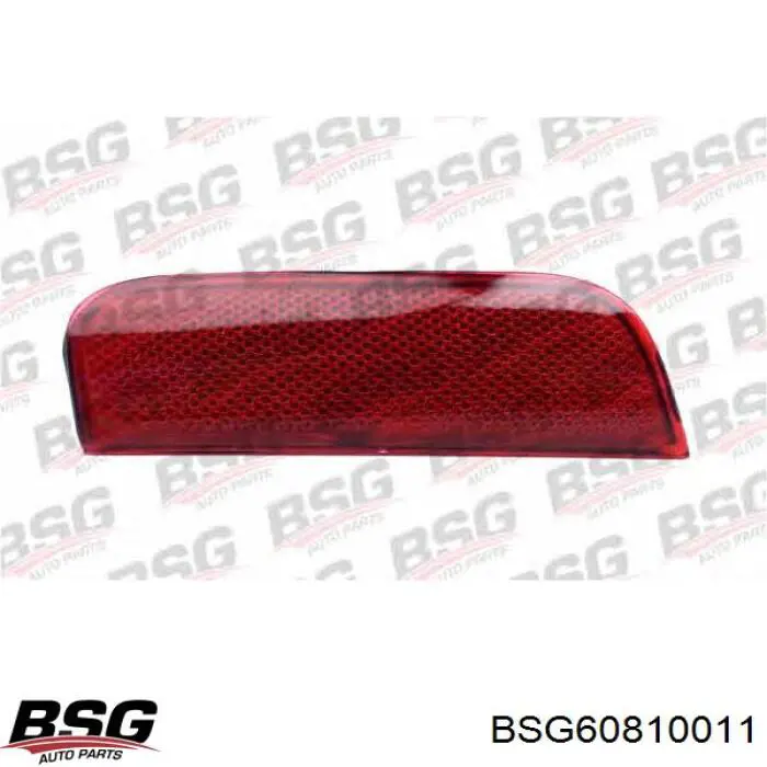 Лівий катафот заднього бампера BSG BSG60810011 ціна, від 1.46 USD