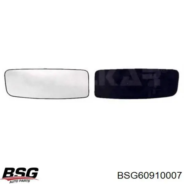 BSG60910007 BSG дзеркальний елемент дзеркала заднього виду, правого