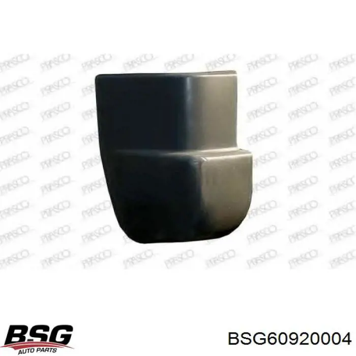Бампер задній, ліва частина BSG60920004 BSG