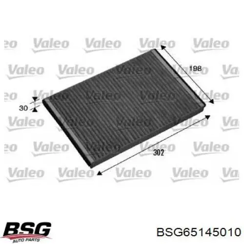 Повітряний фільтр салону BSG BSG65145010