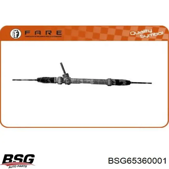 Купити BSG65360001 BSG Рульова рейка