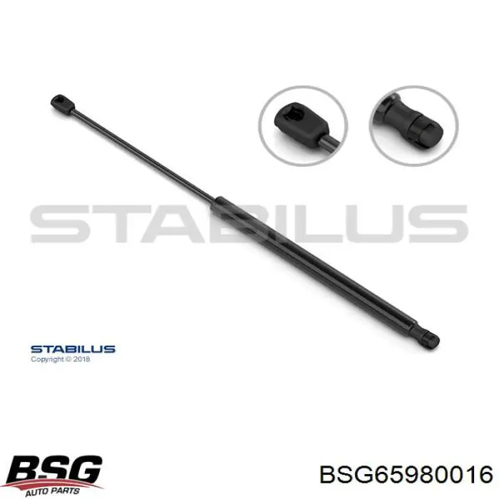 Купити GS0136 Magneti Marelli Амортизатор двері багажника