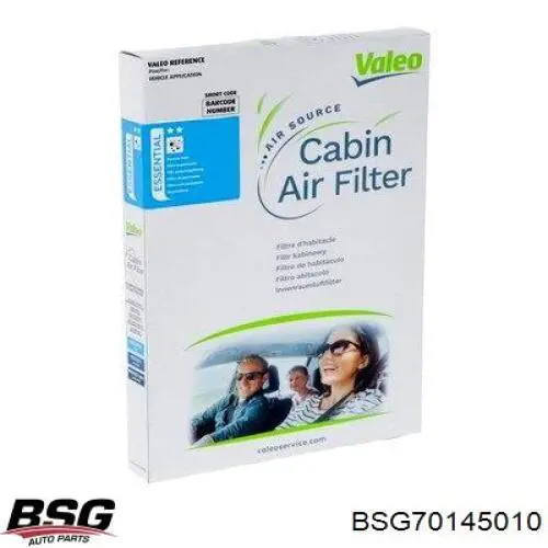 Фільтр повітряний обігрівача BSG BSG70145010 ціна, від 4.33 USD