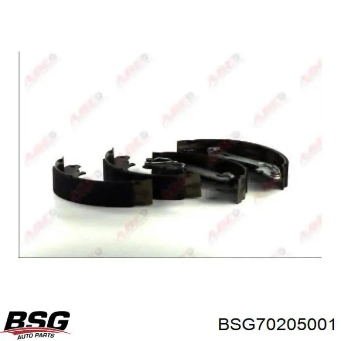 Купити BSG70205001 BSG Колодки гальмові задні, барабанні