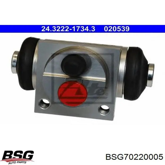 Купити BSG70220005 BSG Циліндр гальмівний колісний/робітник, задній