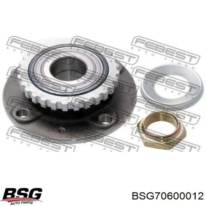 Маточини задніх коліс BSG BSG70600012 ціна, від 30.35 USD