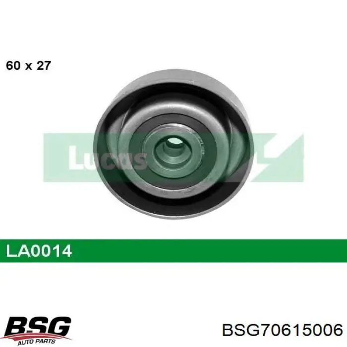 Купити BSG70615006 BSG Натяжний ролик