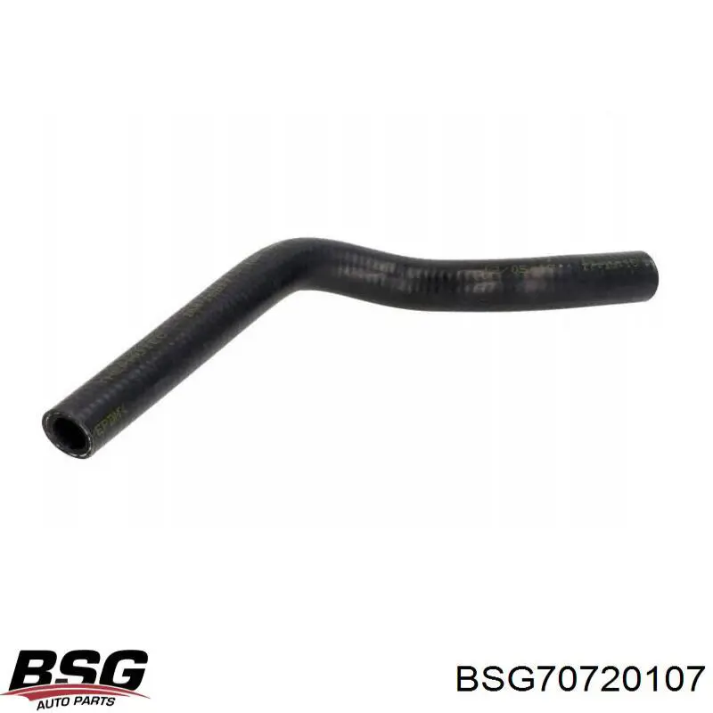 Шланг/патрубок системи охолодження BSG BSG70720107 ціна, від 5.48 USD